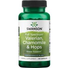 Swanson full spectrum Swanson Full Spectrum Valerian Chamomile & Hops 60 Capsules 60 pcs