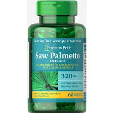 Puritan's Pride Saw Palmetto Standardized Extract 320 mg 60 Softgels