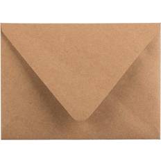 Shipping, Packing & Mailing Supplies Jam Paper A2 V Flap Envelopes 4.4x5.8 100/Pack Brown Kraft Recycled