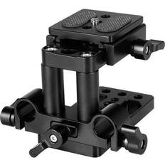 Arca clamp Camvate arca style quick release mount baseplate with adjustable 15mm rod clamp