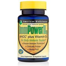 Ahcc biosciences immpower d3 ahcc plus vitamin d3 30