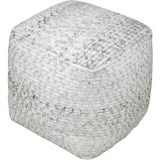 Uttermost Valda Wool Pouffe
