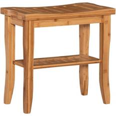 Linon Bracken Bamboo Seating Stool