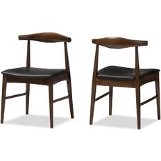 Leathers Kitchen Chairs Baxton Studio RT514-CHR Kitchen Chair