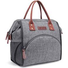 LOKASS Lokass lunch bag insulated lunch box wide-open lunch tote bag assorted colors
