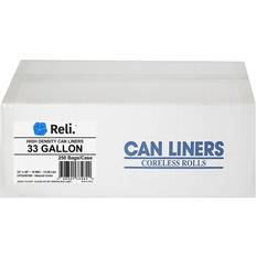 Cleaning Equipment & Cleaning Agents Reli. supervalue 33 gallon trash bags 250 count bulk