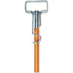 Cleaning Equipment & Cleaning Agents Boardwalk bwk609 spring grip metal head mop handle for most mop heads, wood