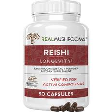 Real Mushrooms Reishi Capsules 90 Caps