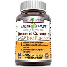 Turmeric curcumin Amazing Formulas Turmeric Curcumin BioPerine 1500 Mg Per