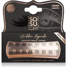 Sosu by Suzanne Jackson Hidden Agenda Undetectable Lashes Knutlösa individuella klusterfransar 10 mm