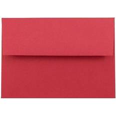 Jam Paper Invitation Envelopes Jam Paper 4Bar A1 Colored Invitation Envelopes 3 5/8 x 5 1/8 Red Recycled Bulk 250/Box