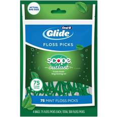 Dental Floss & Dental Sticks Oral-B Glide Floss Picks with Scope 300 Count