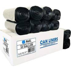 Trash bags Reli. 33 gallon trash bags heavy