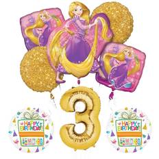 Birthdays Animal & Character Balloons Anagram Tangled rapunzel disney princess 3rd birthday party balloon