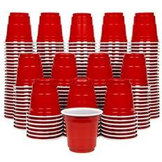 GoPong 2oz Plastic Shot Cups Pack of 200 Disposable Mini 2oz Party Cups