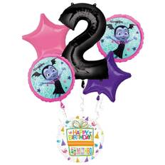 Mayflower Vampirina 2nd Birthday Party Supplies Balloon Bouquet Decorations