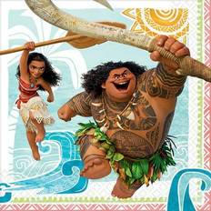 Paper Napkins on sale Amscan greetings moana lunch napkins