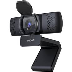 Webcams Ausdom Hd webcam 1080p with microphone, usb computer web camera