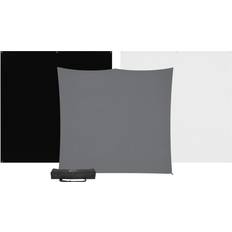 Westcott X-Drop Pro 3-Pack Backdrop Kit (8x8)