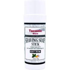 Taconic Shave Bay Rum Shaving Soap Stick with Hemp Seed Oil 2.5 oz