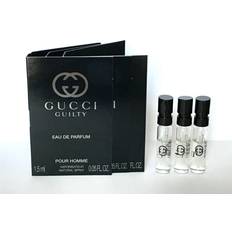 Gucci Men Fragrances Gucci Guilty Eau De Parfum Sample Men EDP Set of 3