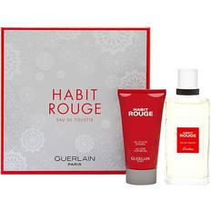 Guerlain Uomo Scatole regalo Guerlain Habit Rouge Eau De Toilette Spray 100 ml Set 2 Parti