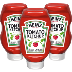 Food & Drinks Heinz Ketchup Squeeze Bottles, 20 Oz, Pack Of 3 Bottles 33.8fl oz