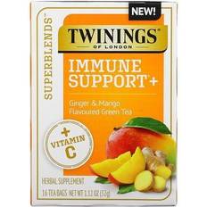 Twinings superblends Twinings Superblends Immune Support+ Ginger & Mango Flavoured Green Tea Vitamin