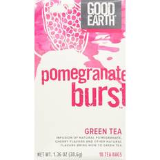 Cherry Tea Good Earth Pomegranate Burst Green Tea Bags 1.4oz 18 1