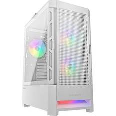 Computer Cases Cougar Airface RGB White Mid Tower Case Mesh Front Panel