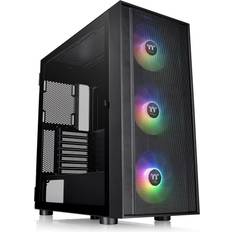 H570 Thermaltake H570 TG Black ARGB Mid Tower ARGB Tempered Glass Computer Case