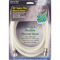 White Shower Hoses Whedon AF106C Super-Flex Shower