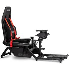 Black Racing Seats Next Level Racing Flight Simulator