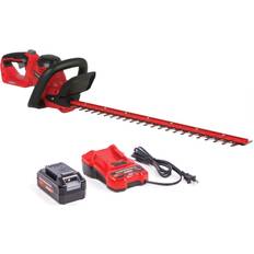 Battery Hedge Trimmers Powerworks XB 40V 24-Inch Cordless Hedge Trimmer, 2Ah Battery and Charger Included HTP302