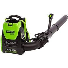 Greenworks 40v battery Greenworks 80V 580 CFM Cordless Brushless Backpack Blower Battery Not Included 2403802