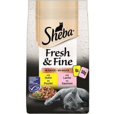 Huisdieren Sheba Megapack Fresh Fine Kattenvoer 6 x 50 g