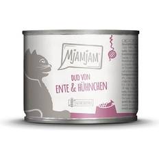 MjAMjAM Duo 6 x 200 g Alimento Umido Per Gatti - Anatra & Pollo Con Carotine