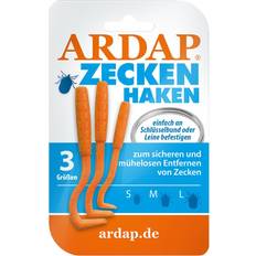 Ardap Zeckenzange Zeckenhaken 3er Pack