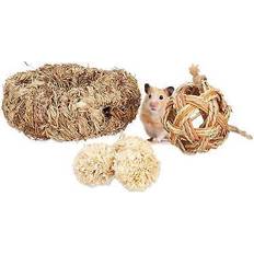 Hamster Relaxdays Hamster Accessories Set 5 Hamster Nest