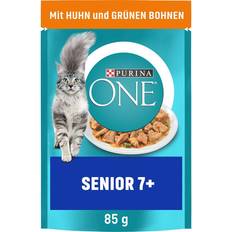 Purina ONE Kæledyr Purina ONE One Senior 7+ Kylling & Grøn Bønne 26 x 85 g