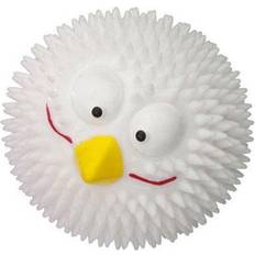 Rubber Dog Toy with Vanilla Flavor Ebi Lucky Bird - Blanc