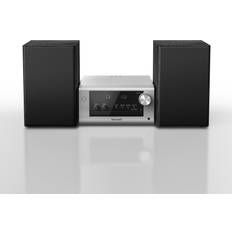 Panasonic Stereo-Paket Panasonic SC-PM704EG-S Mini-System silber