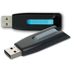 128 GB Memory Cards & USB Flash Drives Verbatim 128gb store 'n' go v3 2-pack usb 3.0 flash drive