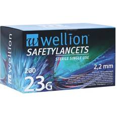 Wellion Hälsovårdsprodukter Wellion Safetylancets 23G