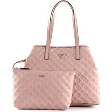 Guess Women Totes & Shopping Bags Guess lf699524 vikky womens debossed shoulder bag in rose