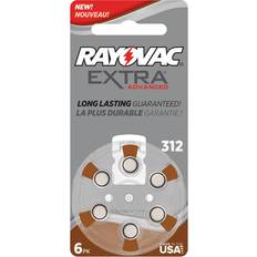 Hearing aid battery 312 Rayovac 42 extra mercury free hearing aid batteries size 312 battery caddy