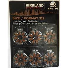 Batteries & Chargers Kirkland signature 48 hearing aid batteries premium zinc-air size 312