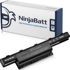 As10d31 Ninjabatt battery for acer as10d31 as10d81 high performance [6 cells/48wh]