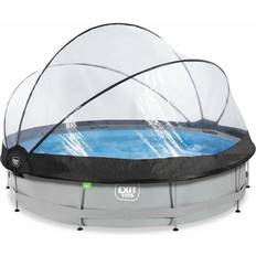 360 pool Exit Toys Soft Grey Poolø 360 cm