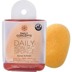 Ej djurtestade Konjaksvampar Daily Concepts Konjac Sponge Tumeric Regenerate